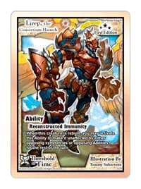Lirep the Consortium Hierarch - Threshold of Time - Exodus TCG card