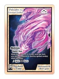 Palisades the Eternal Ember - Threshold of Time - Exodus TCG card