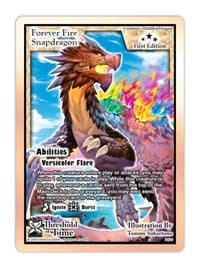 Forever Fire Snapdragon - Threshold of Time - Exodus TCG card