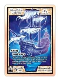 Ghost Ship Galleon - Threshold of Time - Exodus TCG card