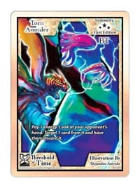 Torn Asunder - Threshold of Time - Exodus TCG card