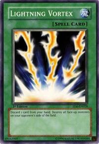 Lightning Vortex - Structure Deck: Spellcaster's Judgment - YuGiOh card