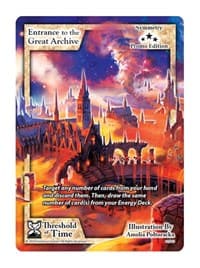 Entrance to the Great Archive (Promo Edition) - Exodus Promo Cards - Exodus TCG card