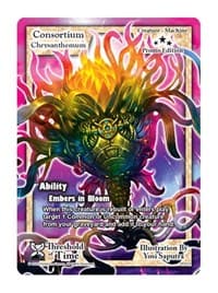 Consortium Chrysanthemum (Promo Edition) - Exodus Promo Cards - Exodus TCG card