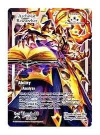 Archivist Researcher (Promo Edition) - Exodus Promo Cards - Exodus TCG card
