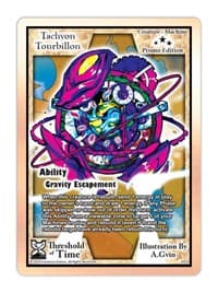 Tachyon Tourbillon (Promo Edition) - Exodus Promo Cards - Exodus TCG card