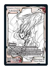 Margana, Chimeric Librarian (Limited Edition) - Limited Edition Sketch Cards - Exodus TCG card