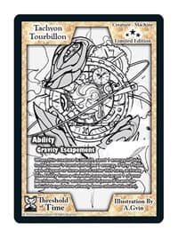 Tachyon Tourbillon (Limited Edition) - Limited Edition Sketch Cards - Exodus TCG card