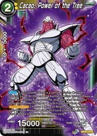 Cacao, Power of the Tree - Saiyan Showdown - Dragon Ball Super: Masters card