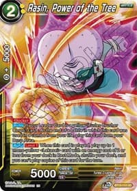 Rasin, Power of the Tree - Saiyan Showdown - Dragon Ball Super: Masters card