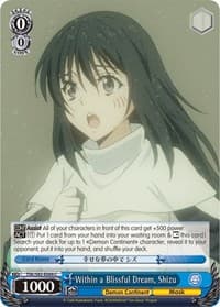 Within a Blissful Dream, Shizu - That Time I Got Reincarnated as a Slime Vol.2 - Weiss Schwarz card