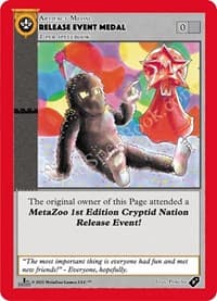 Release Event Medal (Cryptid Nation) - Medals - MetaZoo card