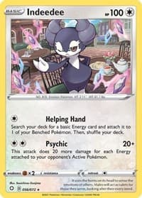 Indeedee - Deck Exclusives - Pokemon card