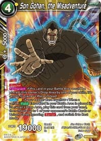 Son Gohan, the Misadventure - Saiyan Showdown - Dragon Ball Super: Masters card