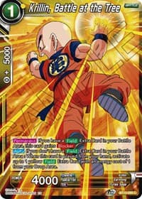 Krillin, Battle at the Tree - Saiyan Showdown - Dragon Ball Super: Masters card