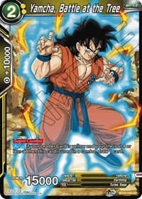 Yamcha, Battle at the Tree - Saiyan Showdown - Dragon Ball Super: Masters card