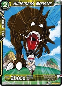 Wilderness Monster - Saiyan Showdown - Dragon Ball Super: Masters card