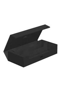 Superhive XenoSkin 550+ Monocolor Deck Case - Black - Ultimate Guard Deck Boxes - Deck Boxes card