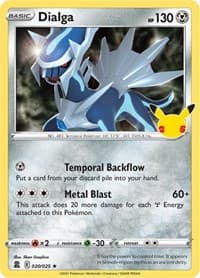 Dialga - Celebrations - Pokemon card
