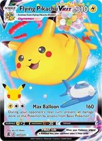 Flying Pikachu VMAX - Celebrations - Pokemon card
