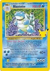 Blastoise - Celebrations: Classic Collection - Pokemon card