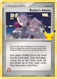 Rocket's Admin. - Celebrations: Classic Collection - Pokemon card