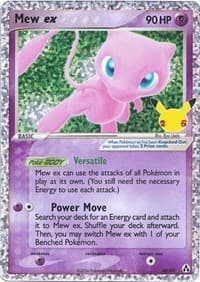 Mew ex - Celebrations: Classic Collection - Pokemon card