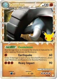 Donphan (Prime) - Celebrations: Classic Collection - Pokemon card