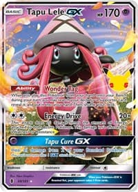 Tapu Lele GX - Celebrations: Classic Collection - Pokemon card