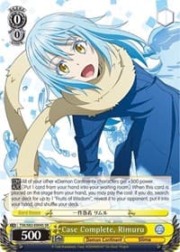 Case Complete, Rimuru (SR) - That Time I Got Reincarnated as a Slime Vol.2 - Weiss Schwarz card