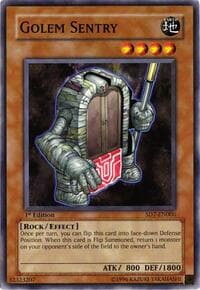 Golem Sentry - Structure Deck: Invincible Fortress - YuGiOh card