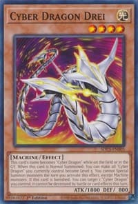 Cyber Dragon Drei - Structure Deck: Cyber Strike - YuGiOh card