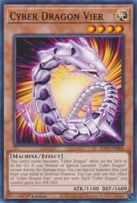 Cyber Dragon Vier - Structure Deck: Cyber Strike - YuGiOh card