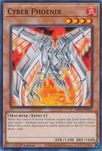 Cyber Phoenix - Structure Deck: Cyber Strike - YuGiOh card