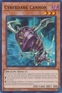 Cyberdark Cannon - Structure Deck: Cyber Strike - YuGiOh card