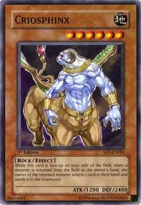 Criosphinx - Structure Deck: Invincible Fortress - YuGiOh card