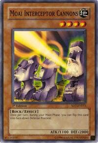 Moai Interceptor Cannons - Structure Deck: Invincible Fortress - YuGiOh card