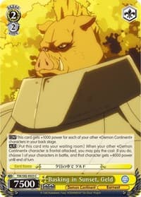 Basking in Sunset, Geld - That Time I Got Reincarnated as a Slime Vol.2 - Weiss Schwarz card