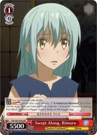 Swept Along, Rimuru - That Time I Got Reincarnated as a Slime Vol.2 - Weiss Schwarz card