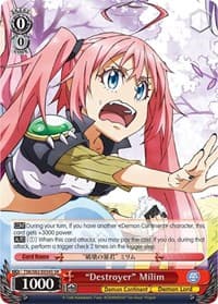 "Destroyer" Milim (SR) - That Time I Got Reincarnated as a Slime Vol.2 - Weiss Schwarz card