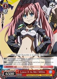 Leave It to Me! Milim (SR) - That Time I Got Reincarnated as a Slime Vol.2 - Weiss Schwarz card