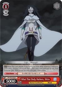 What That Body Harbors, Shizu - That Time I Got Reincarnated as a Slime Vol.2 - Weiss Schwarz card