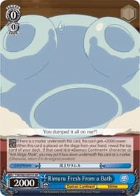 Rimuru Fresh From a Bath (SR) - That Time I Got Reincarnated as a Slime Vol.2 - Weiss Schwarz card