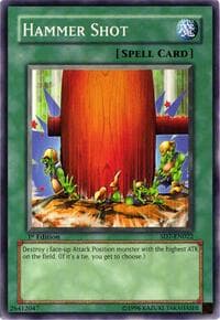 Hammer Shot - Structure Deck: Invincible Fortress - YuGiOh card