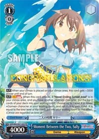 Moment Between the Two, Sally - Bushiroad Event Cards - Weiss Schwarz card