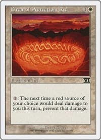 Circle of Protection: Red - Classic Sixth Edition - Magic: The Gathering card