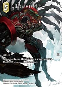 Hecatoncheir (Full Art) - Crystal Dominion - Final Fantasy TCG card
