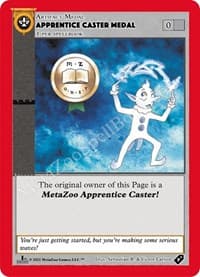 Apprentice Caster Medal - Medals - MetaZoo card