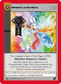 Emperor Caster Medal - Medals - MetaZoo card