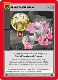 Grand Caster Medal - Medals - MetaZoo card
